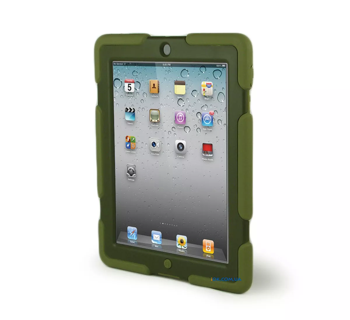 Чехол Griffin Survivor на iPad 2/3/4, темно-зеленый