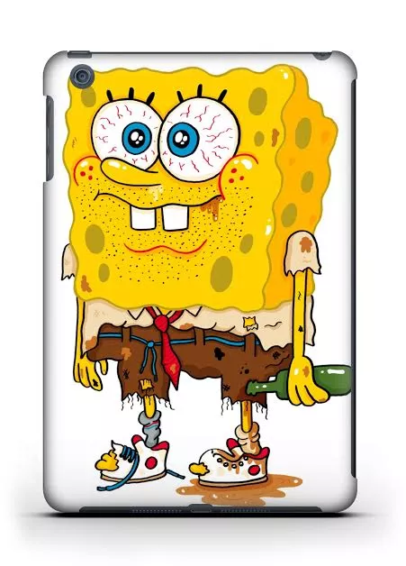 Купить чехол c мультика Спанч Боб на iPad Mini 1/2 - Sponge Bob