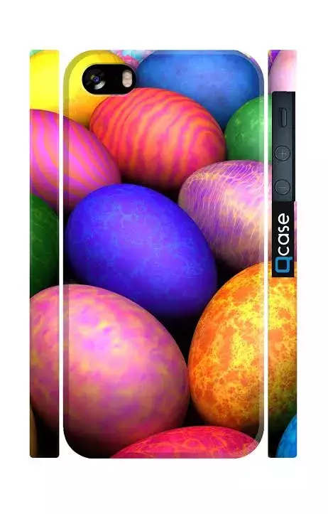 Купить чехол с пасхальными крашенками для iPhone 5/5S - Easter