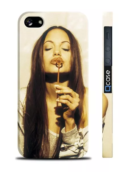 Чехол для iPhone 5/5S - Angelina Jolie