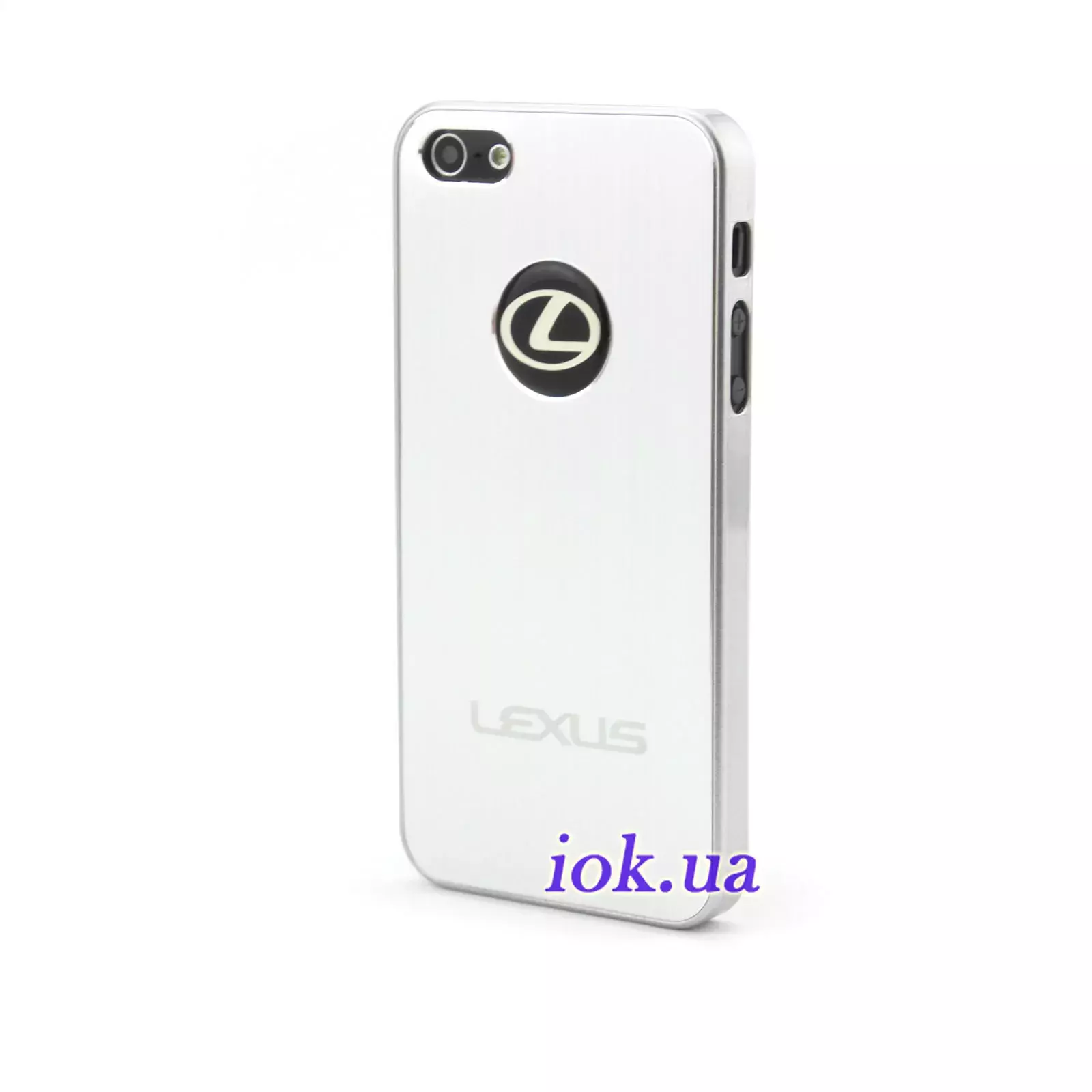 Чехол на iPhone 5 - Lexus, металлик