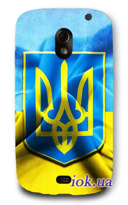 Чехол для Galaxy Nexus с флагом и гербом Украины