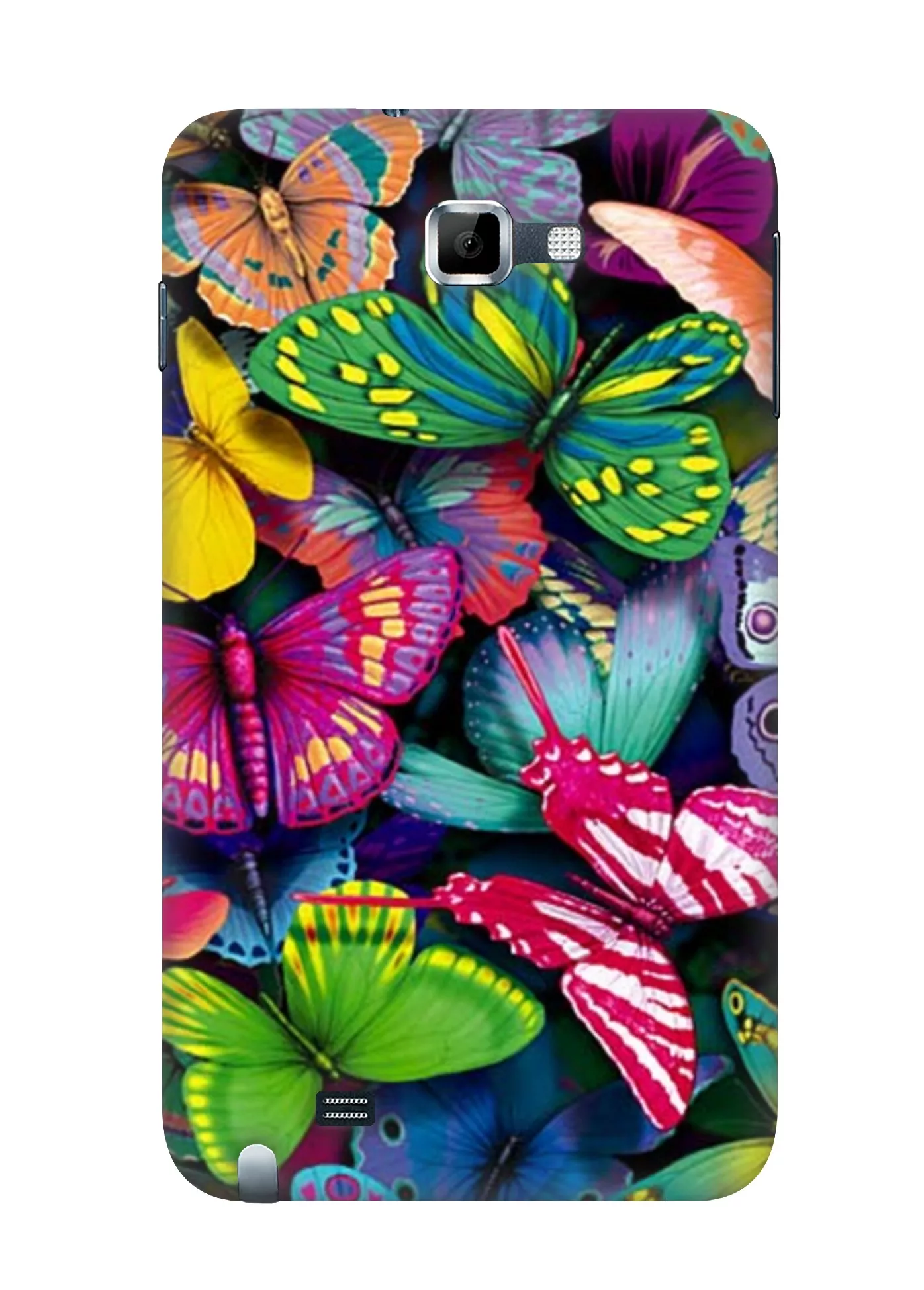 Чехол для Galaxy Note 1 - Бабочки