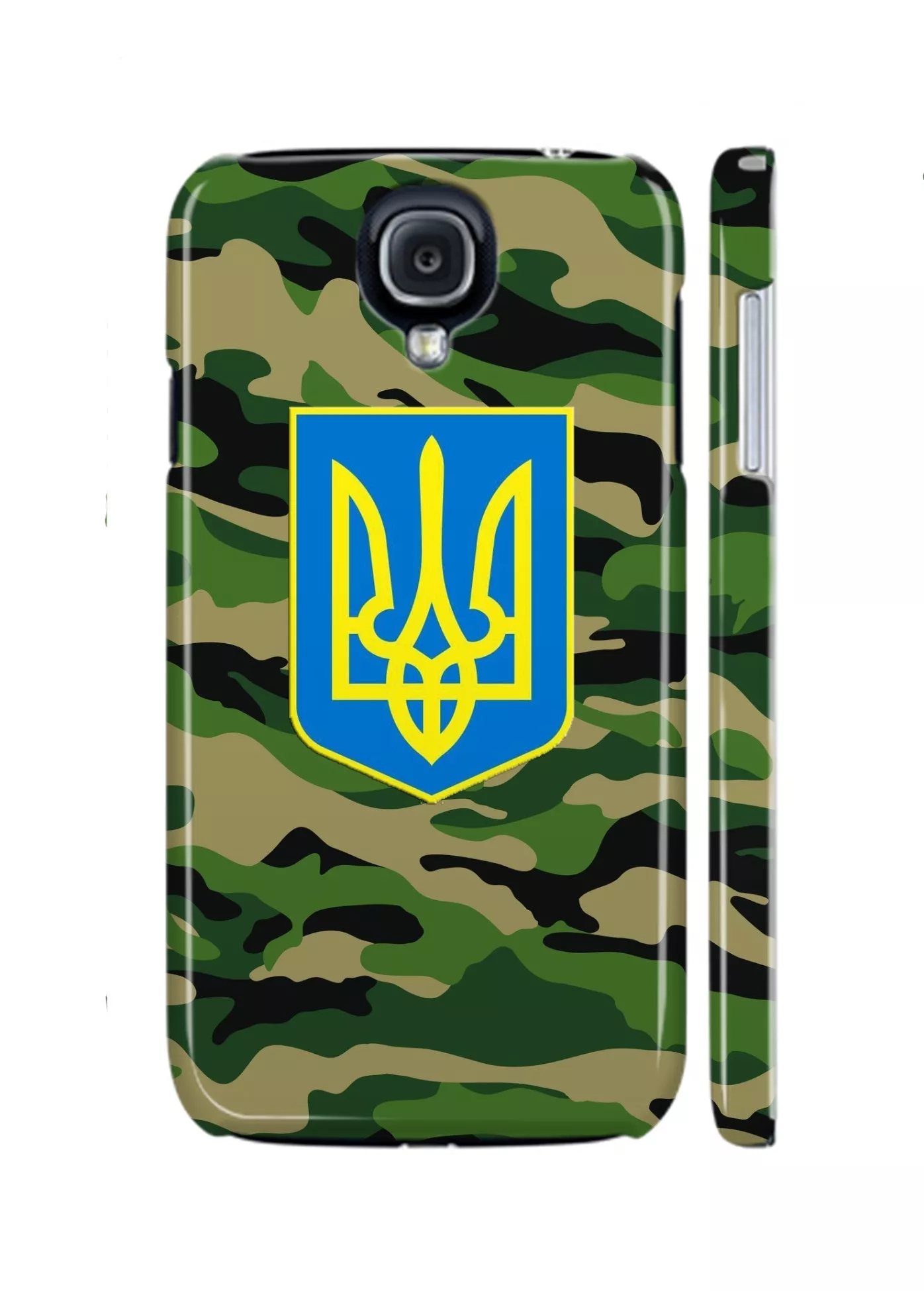 Патриотический чехол с гербом Украины на Galaxy S4