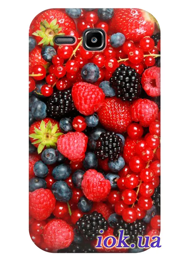 Чехол для Huawei Ascend Y600 - Летние ягоды