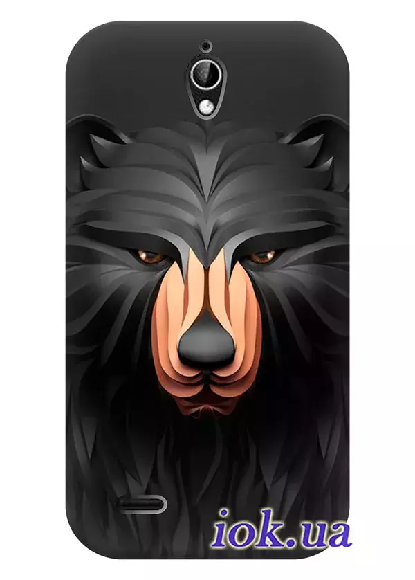 Чехол для Huawei Ascend G610 - Медведь