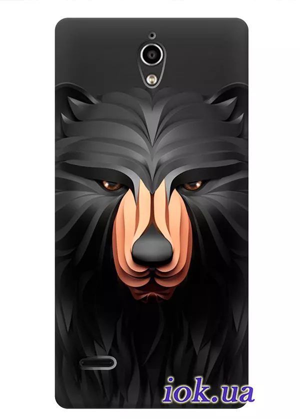 Чехол для Huawei Ascend G700 - Медведь