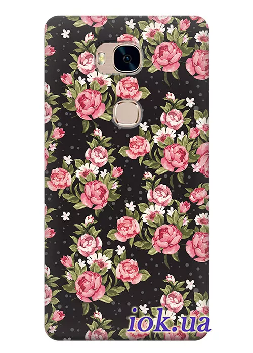 Чехол для Huawei GR5 - Букеты цветов