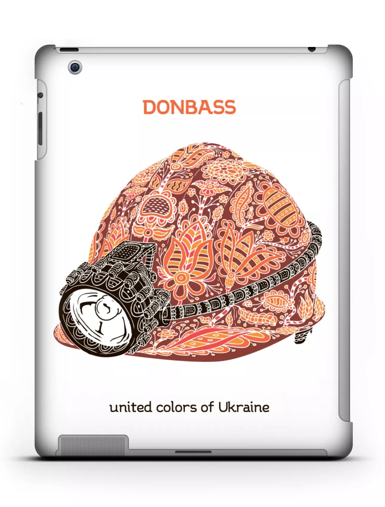 Чехол для iPad 2/3/4 - Символ Донбасса