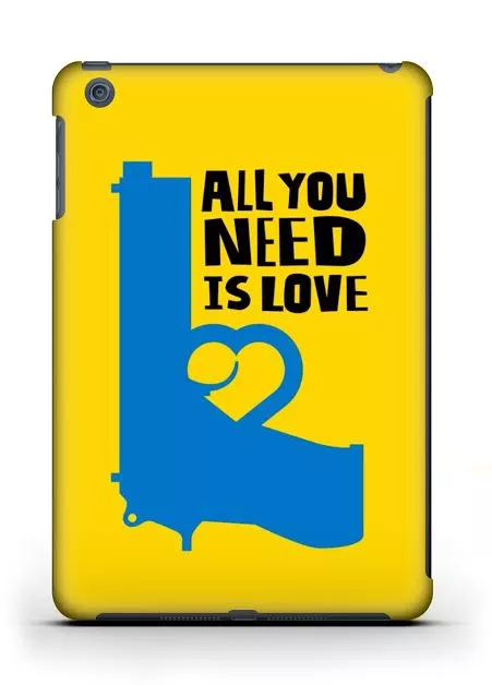 Купить чехол "All you need is Love" Ukraine для iPad Air - Ukraine, Peace, Love