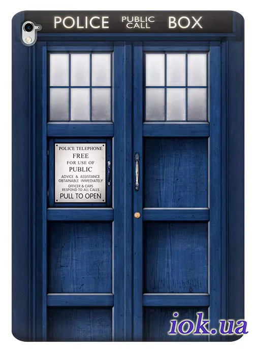 Чехол для iPad Pro 9.7" - Police Box / Doctor Who