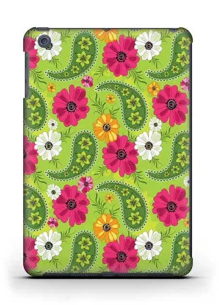 Купить чехол с  красивым узором цветов для iPad Mini 1/2 - Flowers 