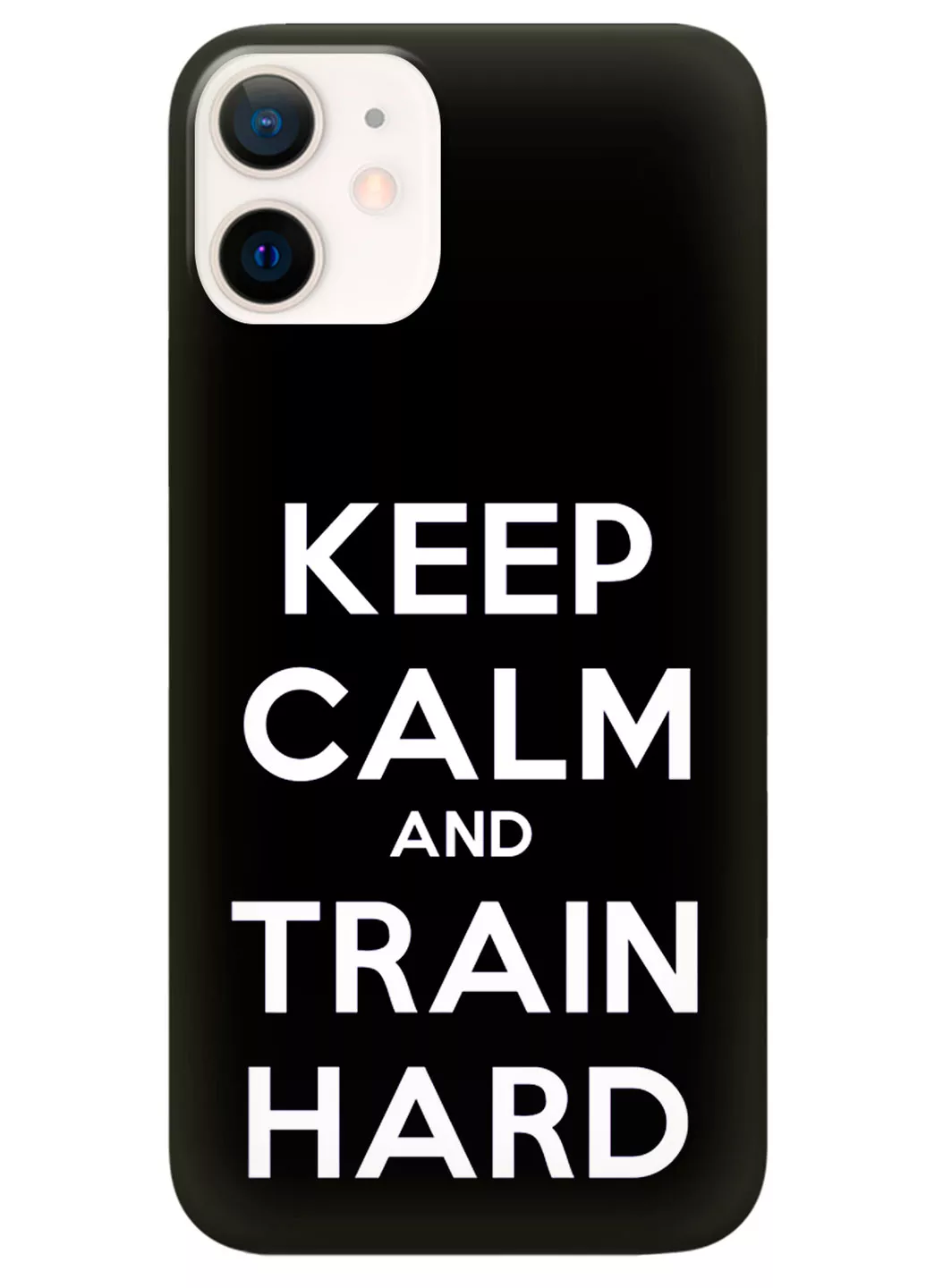Чехол для iPhone 12 Mini - Train Hard 