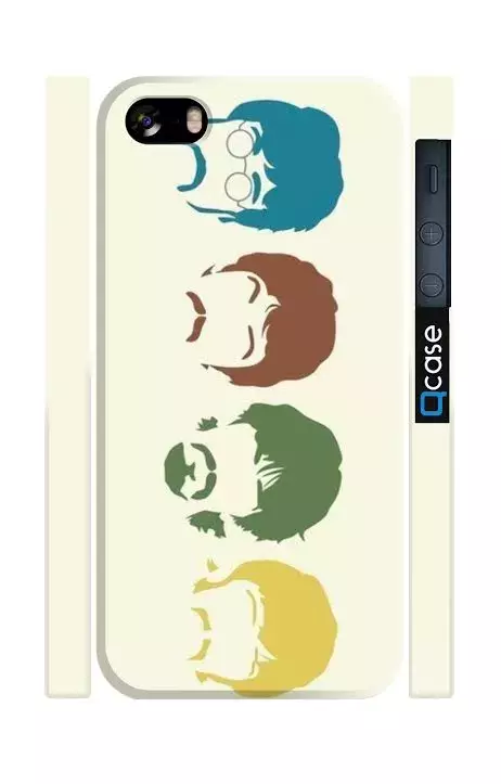 Купить чехол c великолепной четверкой Билтов для iPhone 5/5S - Beatles Siluets