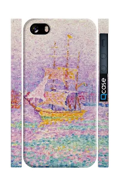Чехол для iPhone 5, 5s с красивым корабликом - Nice boat | Qcase