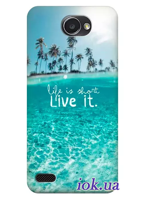 Чехол для LG Max X155 - Live it