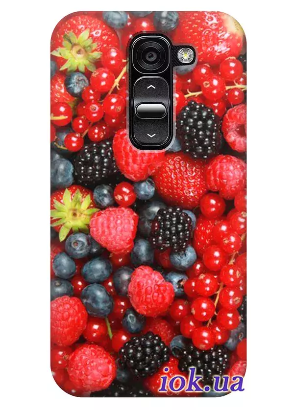 Классный чехол для LG G2 Mini с ягодами