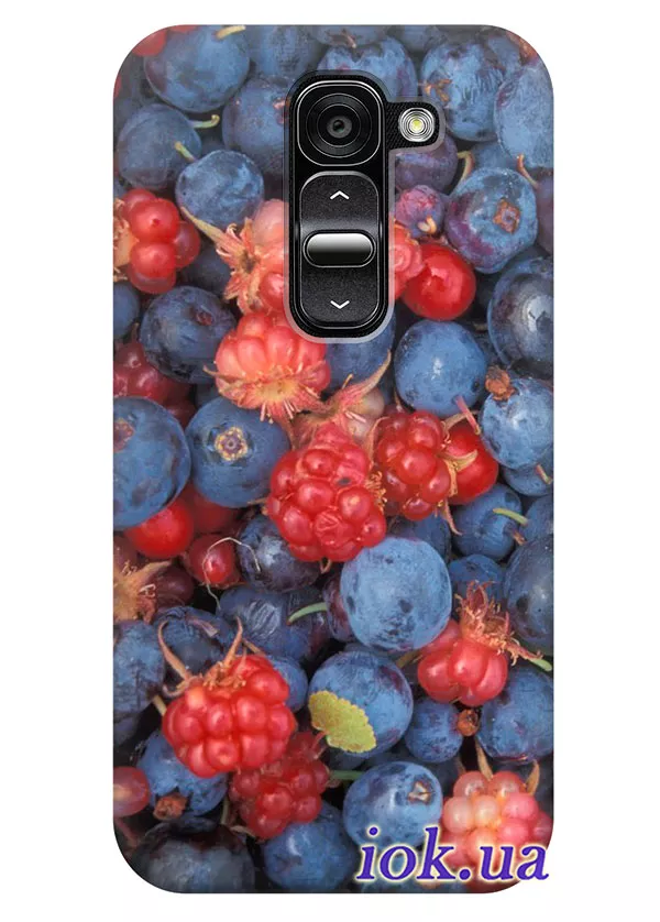Бесподобный чехол для LG G2 Mini с ягодами