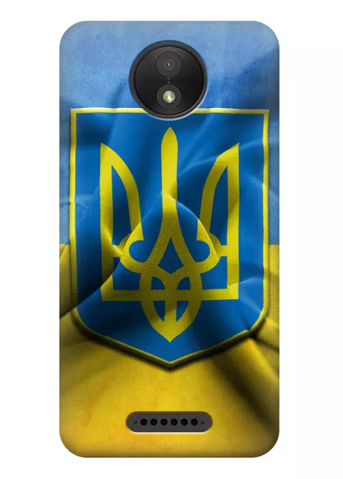 Чехол для Motorola Moto C - Герб Украины