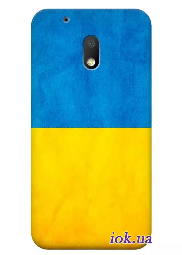 Чехол для Motorola Moto G4 Play - Флаг Украины