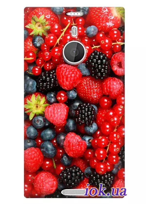 Прочный чехол для Nokia Lumia с ягодами
