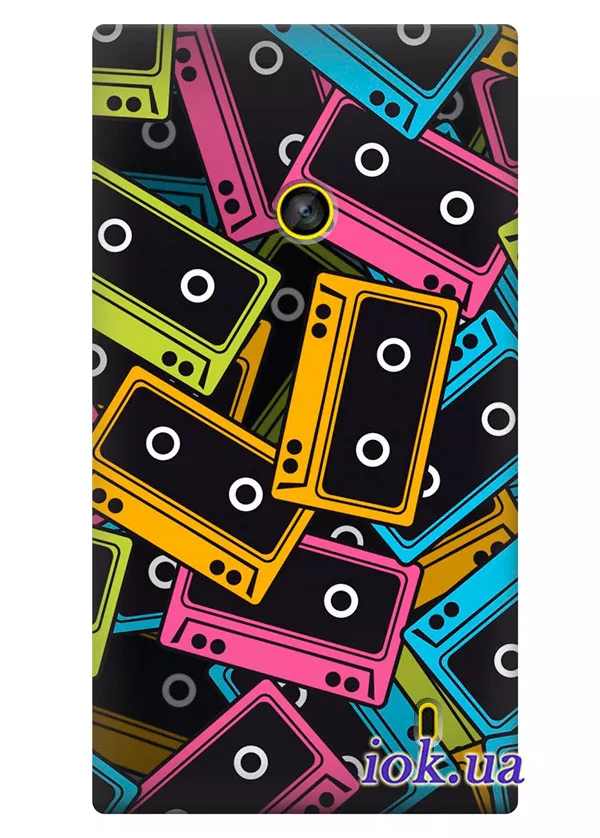 Чехол с кассетами для Nokia Lumia 520
