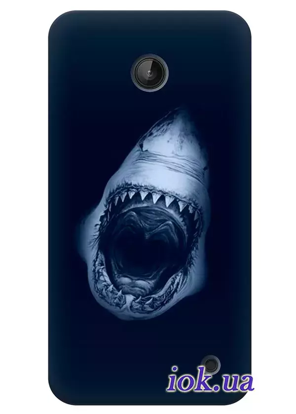 чехол с акулой для Nokia Lumia 635