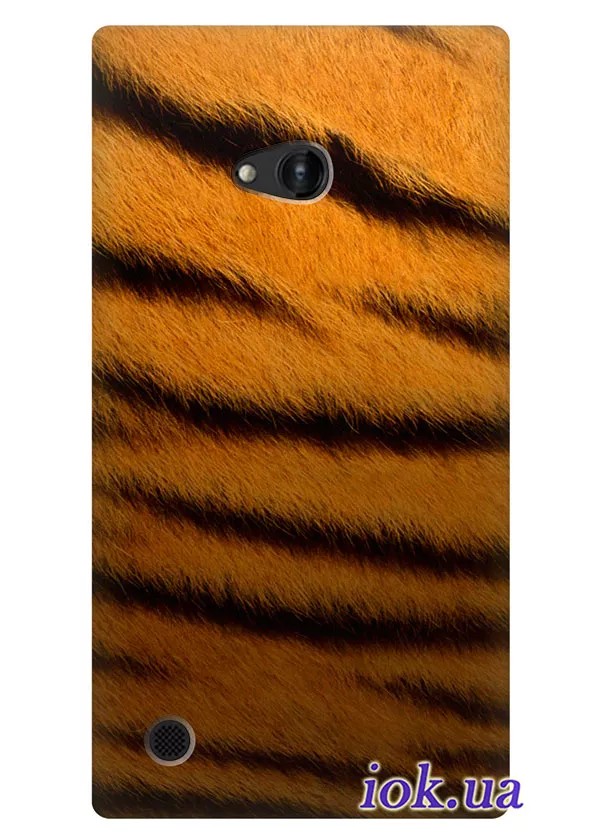 Чехол для Nokia Lumia 720 с тигровым принтом