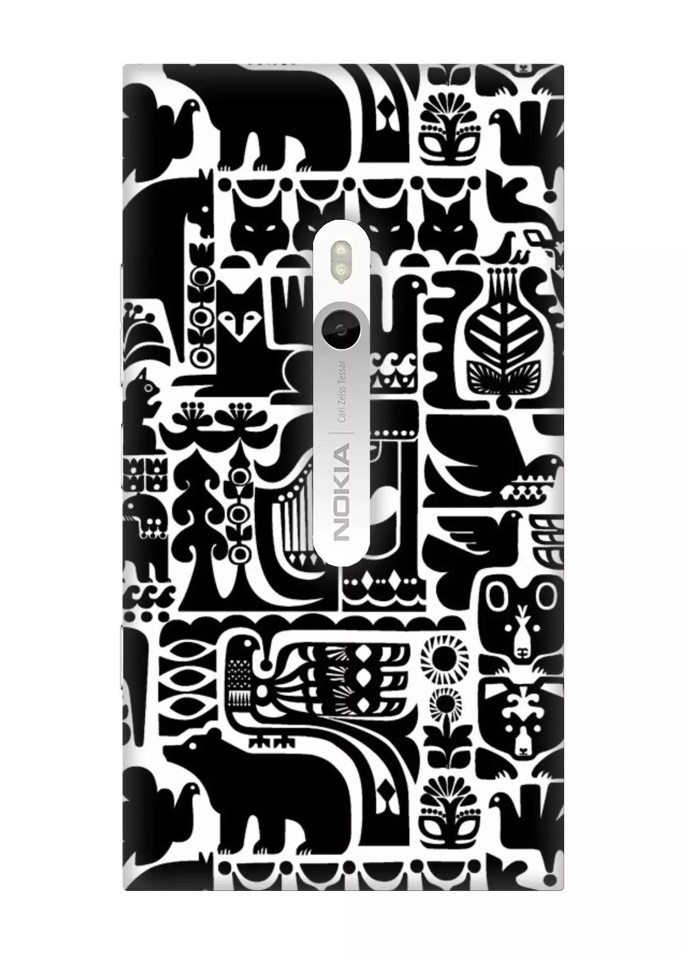 Чехол для Nokia Lumia 800 - Black and White