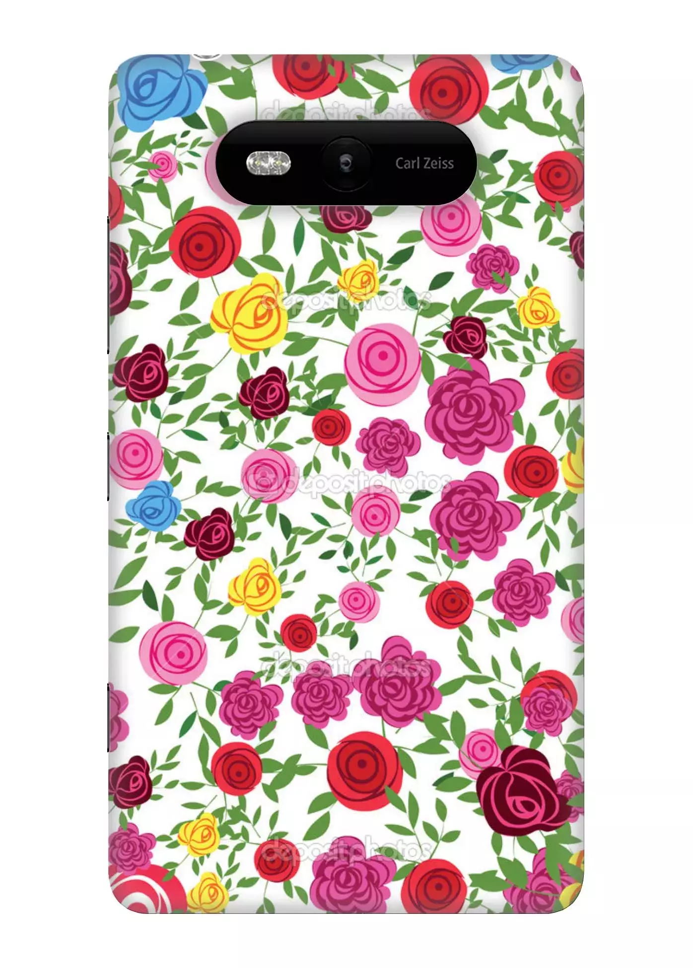 Чехол на Nokia Lumia 820 - Roses