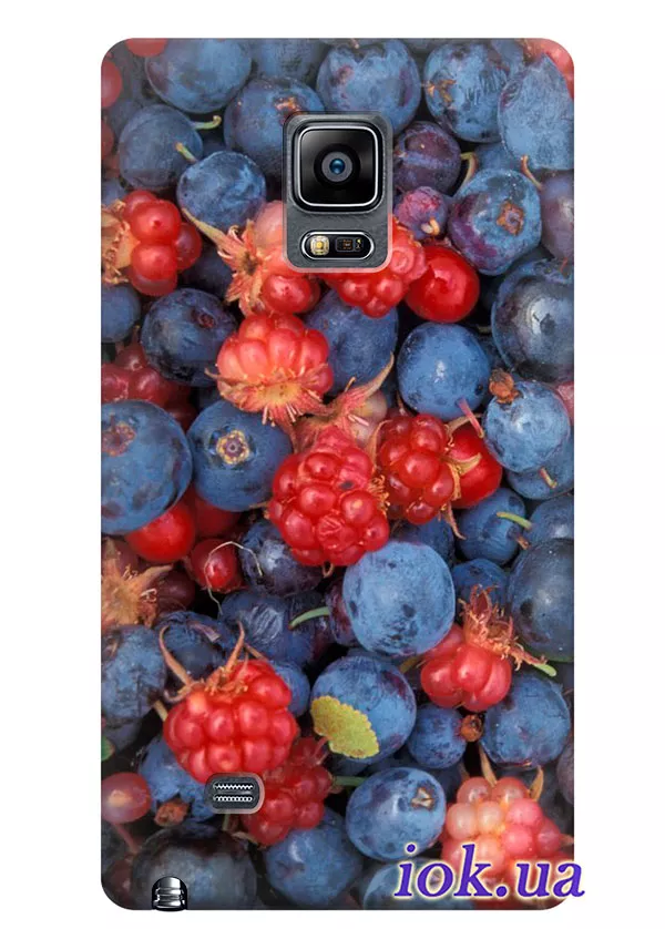 Кейс для Galaxy Note Edge с ягодами