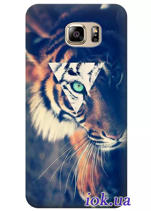 Чехол для Galaxy S7 - Тигр