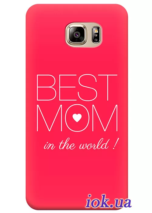 Чехол для Galaxy S7 - Лучшая мама