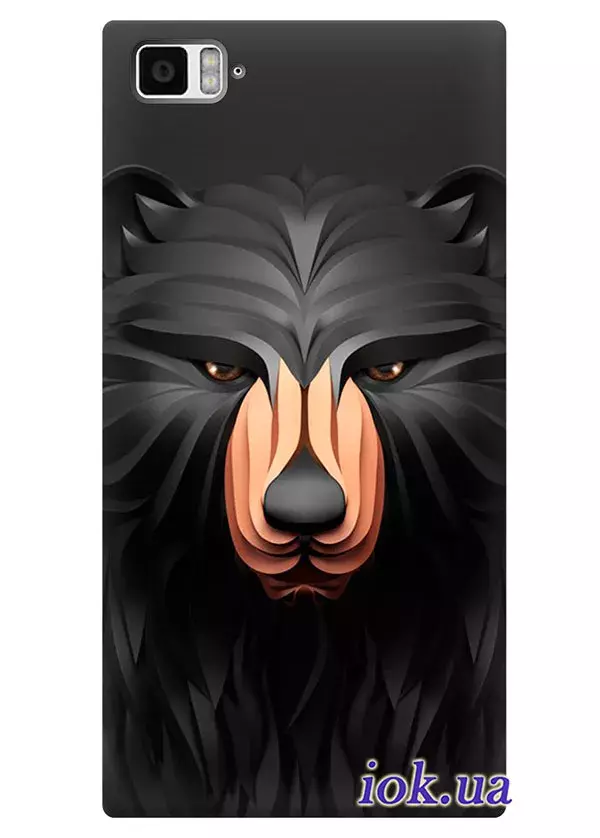 Чехол для Xiaomi Mi3 - Медведь
