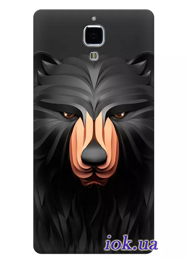 Чехол для Xiaomi Mi4 - Медведь