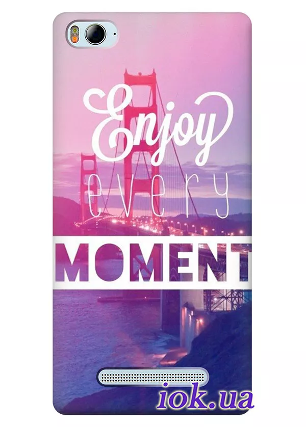 Чехол для Xiaomi Mi 4i - Enjoy Every Moment