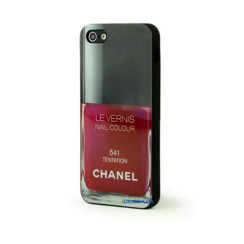 Чехол Chanel на iPhone 5, Nail Colour Tentanion