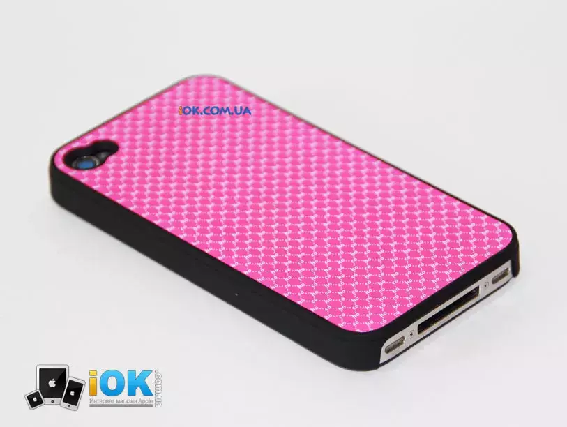 Носо - чехол для iPhone 4/4s, розовый