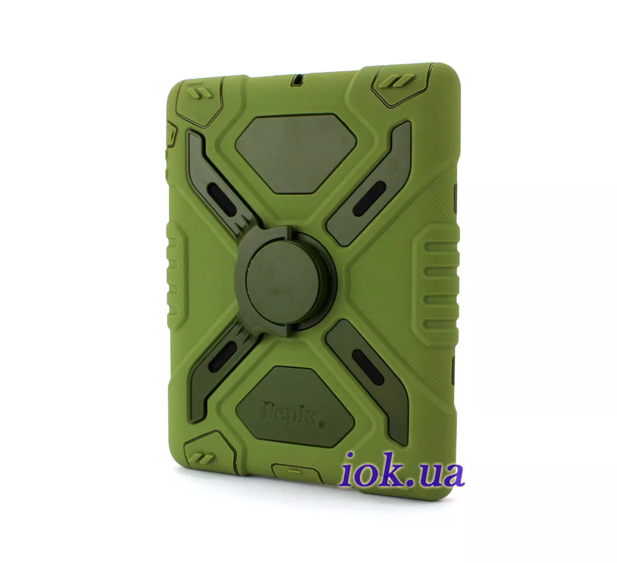 Противоударный чехол Pepkoo для iPad Air 2, зеленый