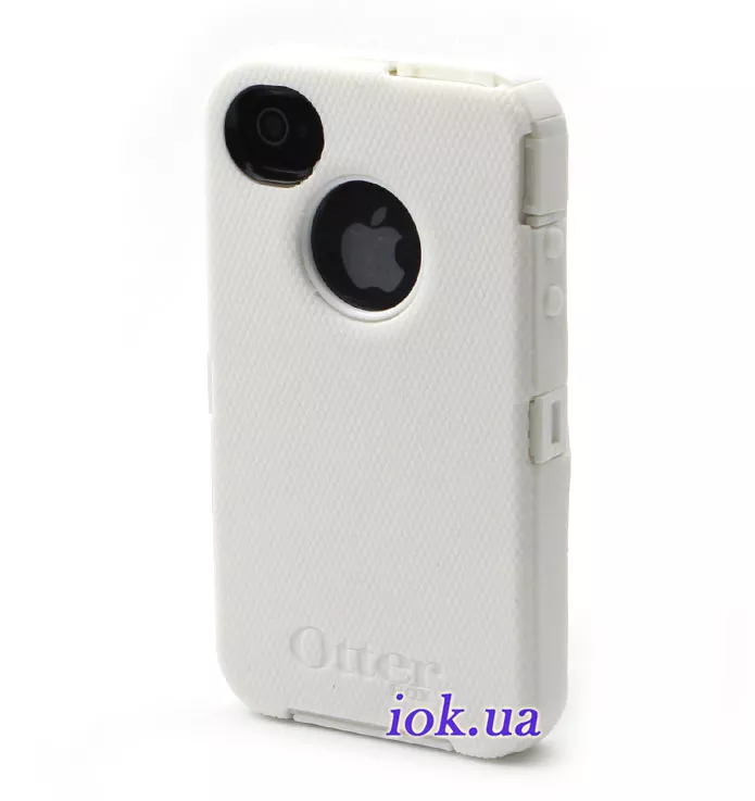 Противоударный чехол Otterbox Defender на iPhone 4/4S, белый