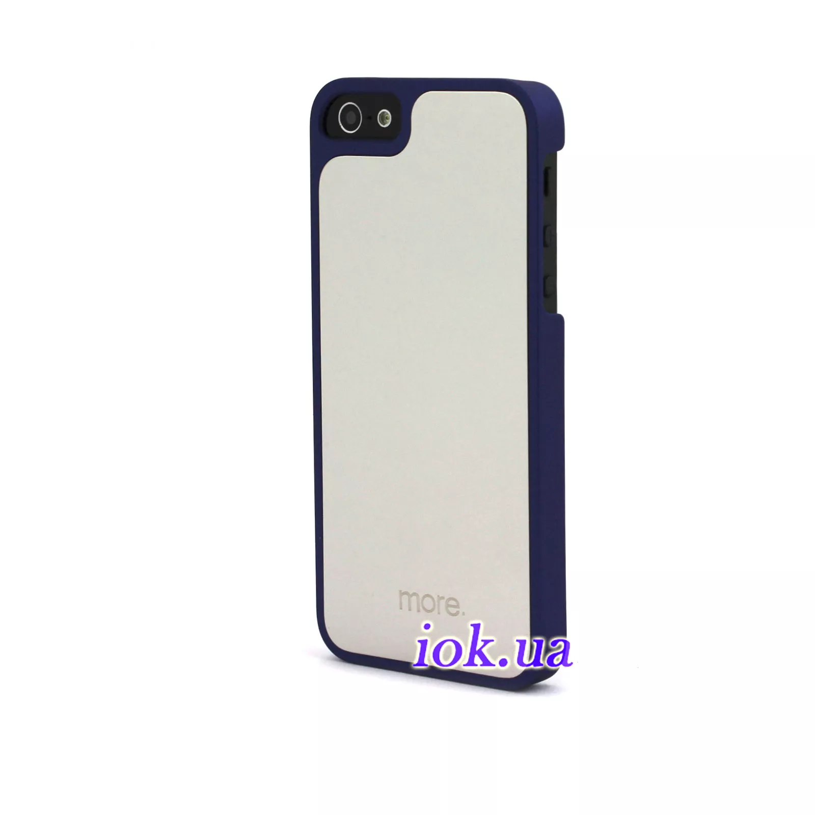 Чехол с зеркальцем для iPhone 5/5S, светло-синий