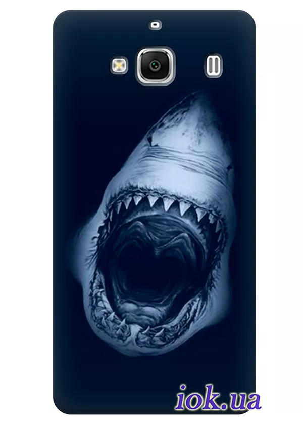 Чехол для Xiaomi Redmi 2 - Акула