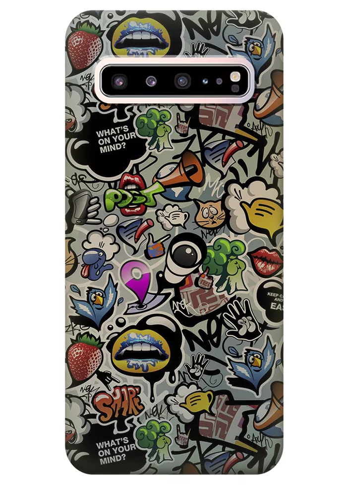 Чехол для Galaxy S10 5G - Граффити