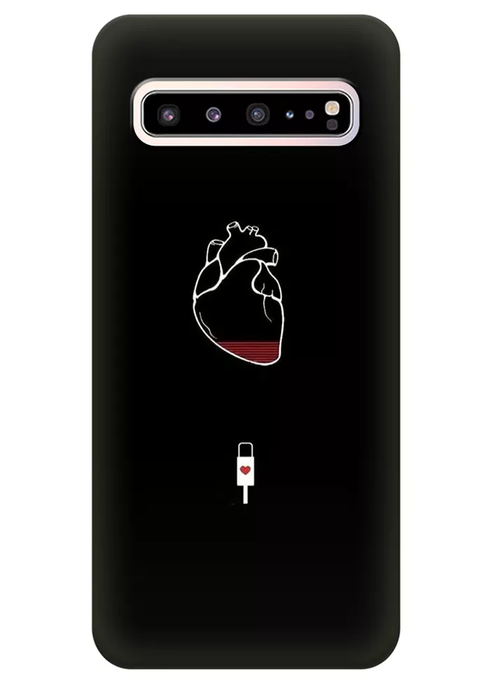 Чехол для Galaxy S10 5G - Уставшее сердце