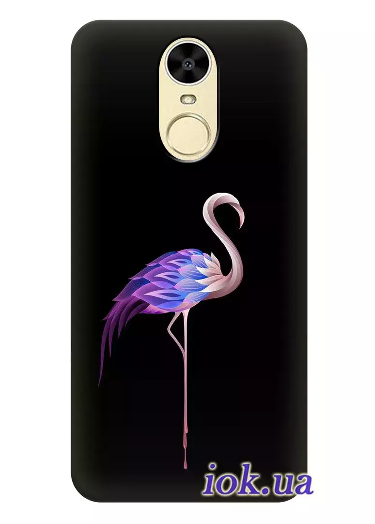 Чехол для Huawei Enjoy 6 - Яркий фламинго