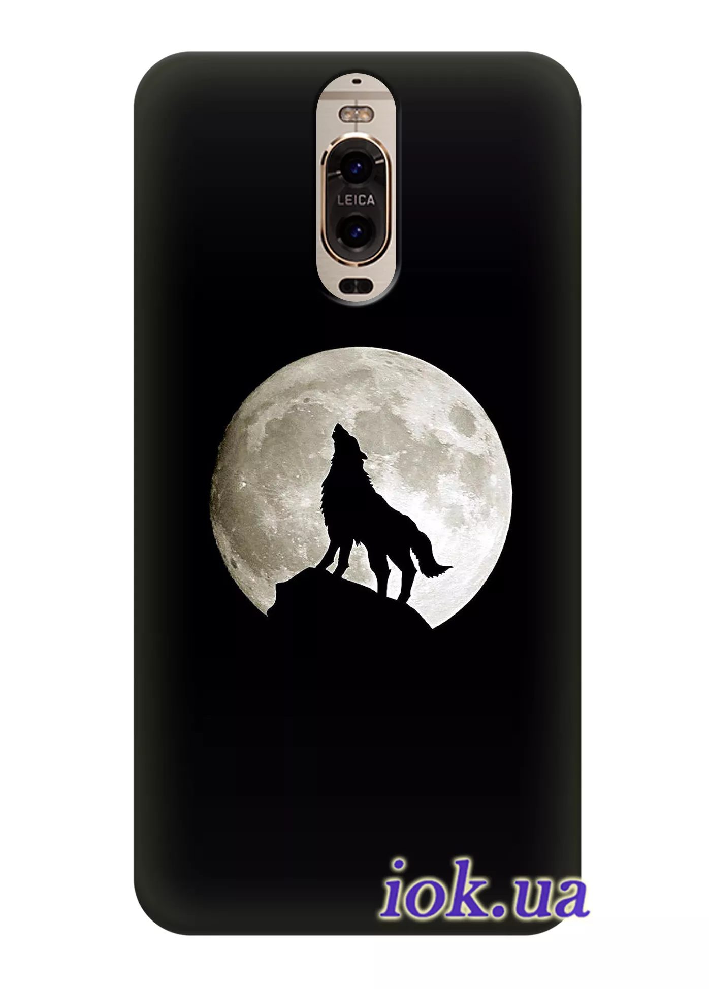 Чехол для Huawei Mate 9 Pro - Одинокий волк