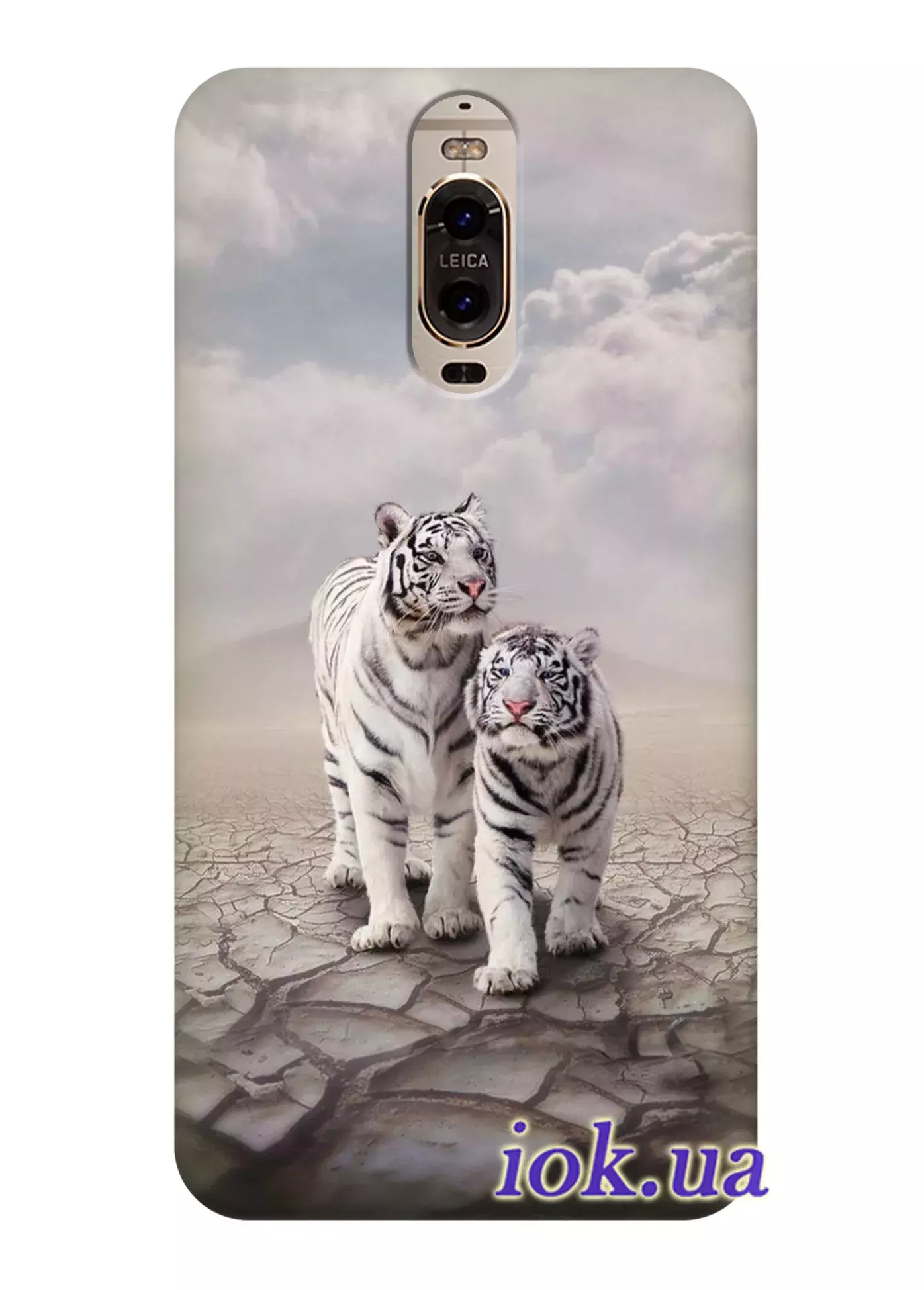 Чехол для Huawei Mate 9 Pro - Необычные тигры
