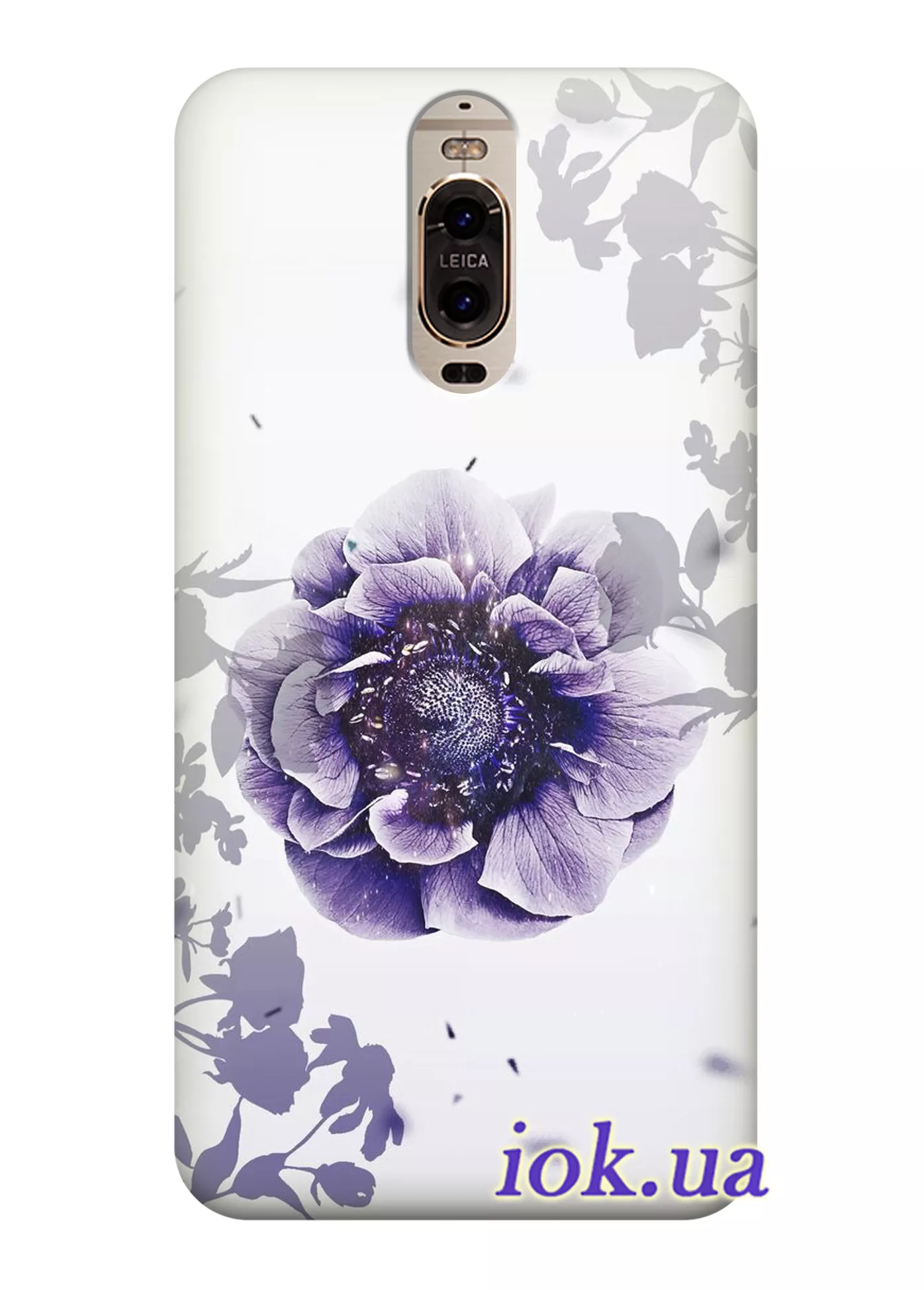 Чехол для Huawei Mate 9 Pro - Волшебный цветок