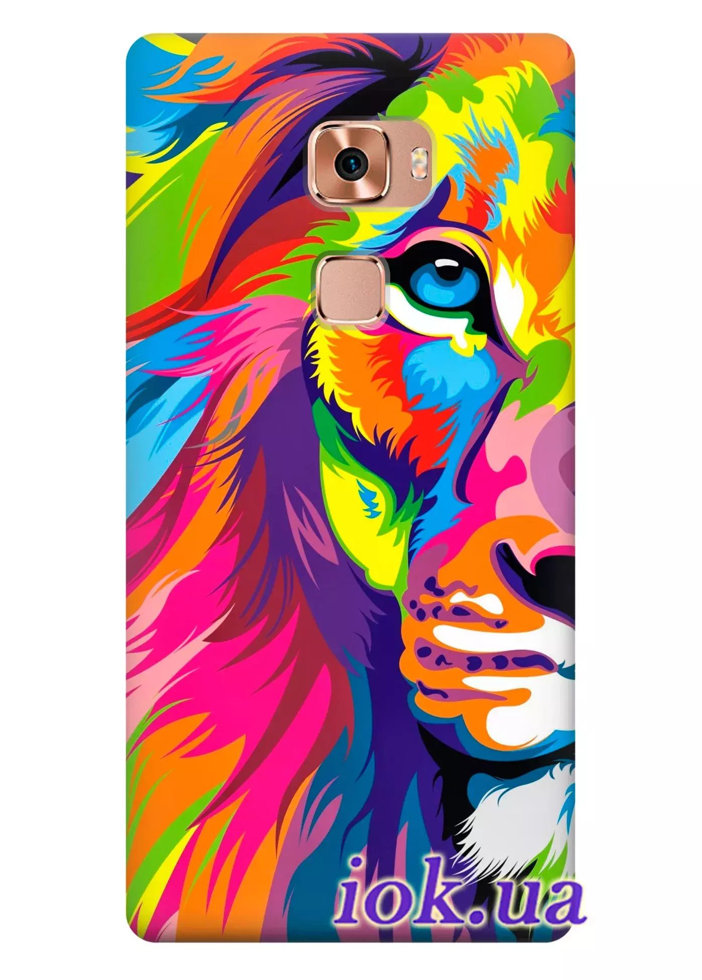 Чехол для Huawei Mate S - Красочный лев