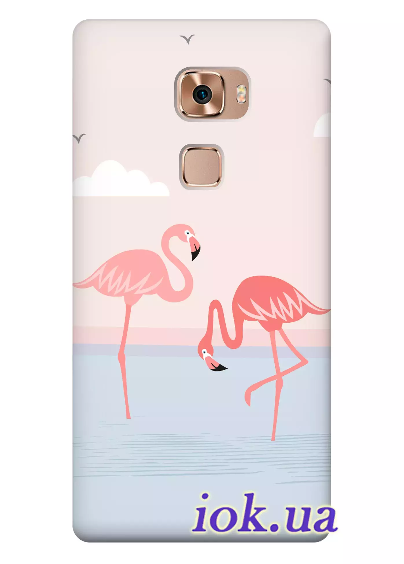 Чехол для Huawei Mate S - Фламинго